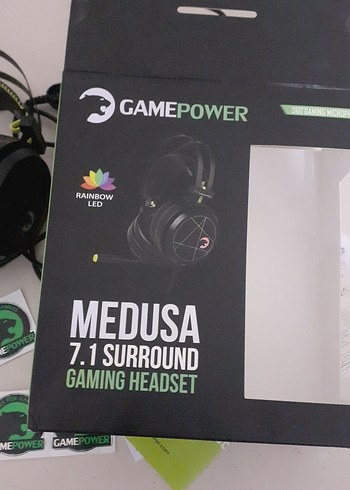 Medusa 7.1 Surround Siyah Gaming Kulaklık - Görsel 6