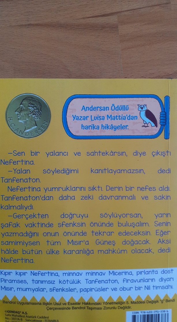 Sfinkslerin İntikamı - Çocuk Kitabı - Görsel 3