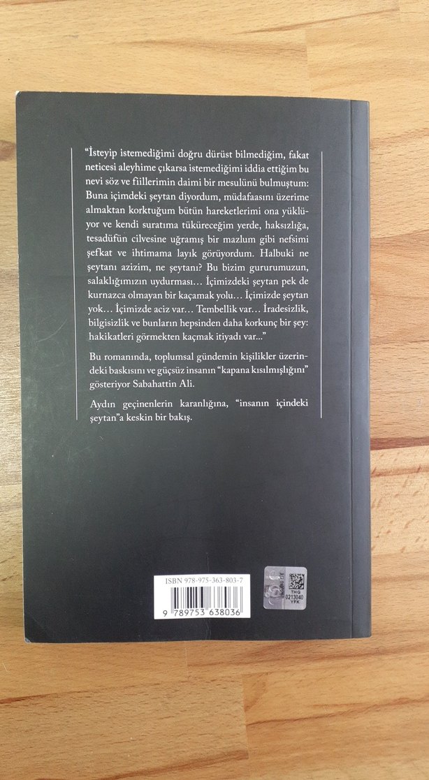 İçimizdeki Şeytan - Sabahattin Ali - Görsel 4