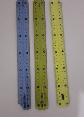 Çok Renkli Esnek Cetveller Seti - Görsel 2