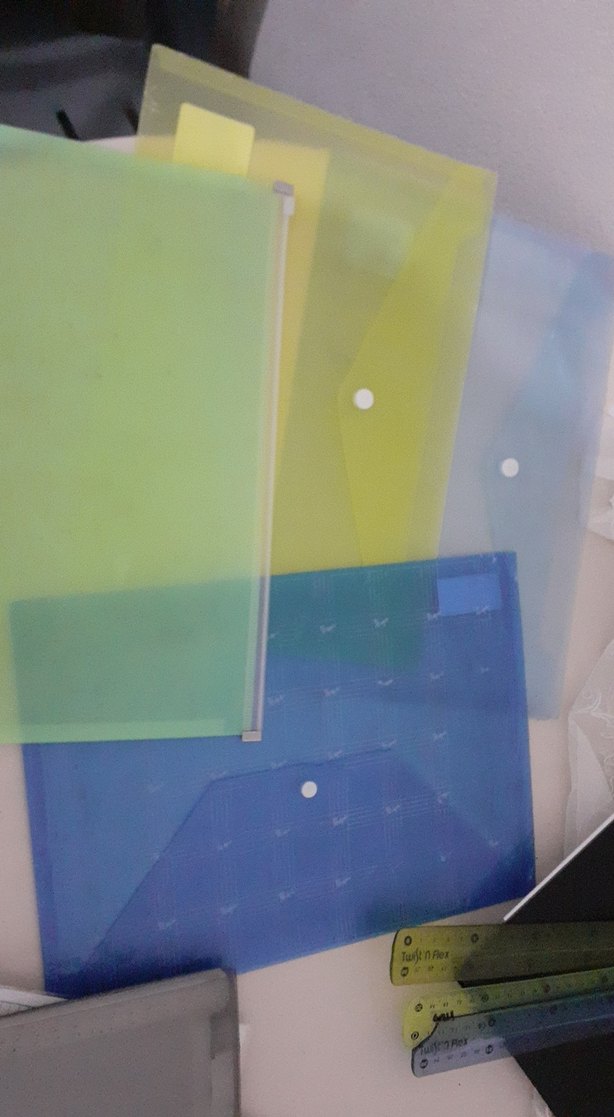 Pastel Renkli Mavi Dosya Seti - Görsel 2