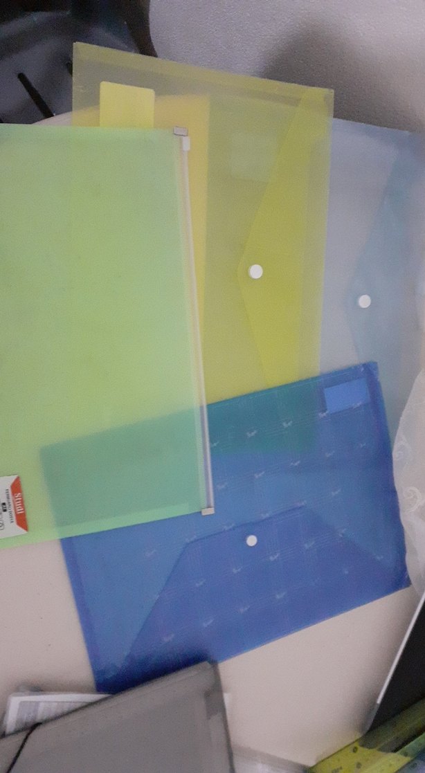 Pastel Renkli Mavi Dosya Seti - Görsel 4