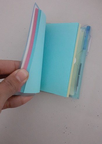 Pastel Renkli Çok Bölmeli Not Defteri - Görsel 6