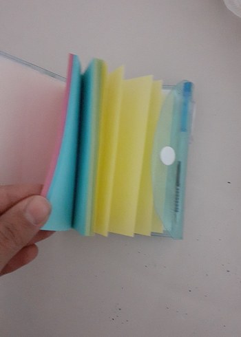 Pastel Renkli Çok Bölmeli Not Defteri - Görsel 5