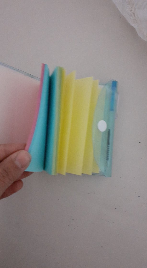 Pastel Renkli Çok Bölmeli Not Defteri - Görsel 5