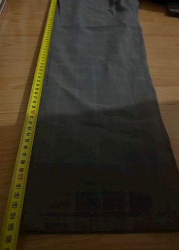 Gri Regular Fit Keten Erkek Pantolon - Görsel 10