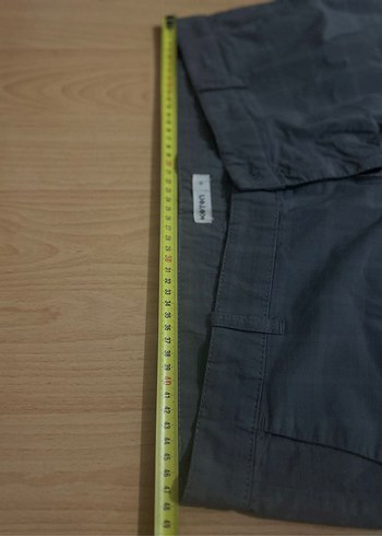 Gri Regular Fit Keten Erkek Pantolon - Görsel 8