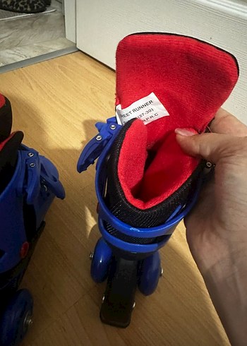 Mavi Erkek Spor Patenleri Velcro Bağlamalı - Görsel 4