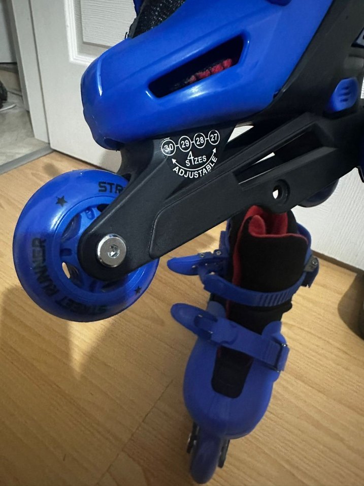 Mavi Erkek Spor Patenleri Velcro Bağlamalı - Görsel 5