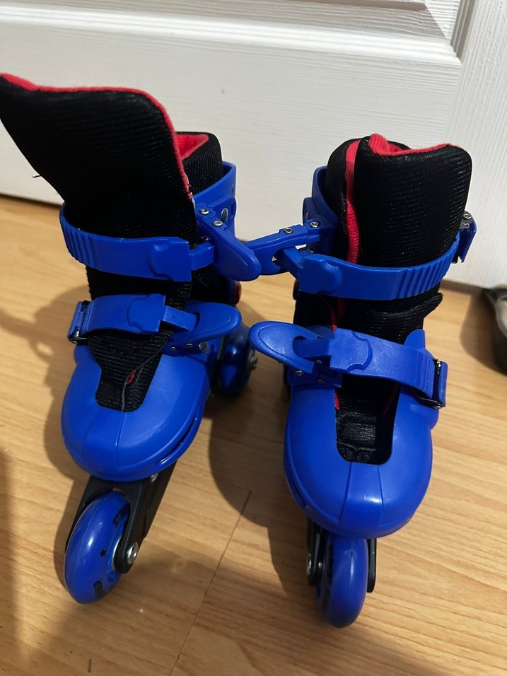 Mavi Erkek Spor Patenleri Velcro Bağlamalı - Görsel 2