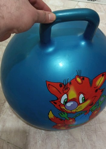 Renkli Mavi plates topu çocuklar için - Görsel 3