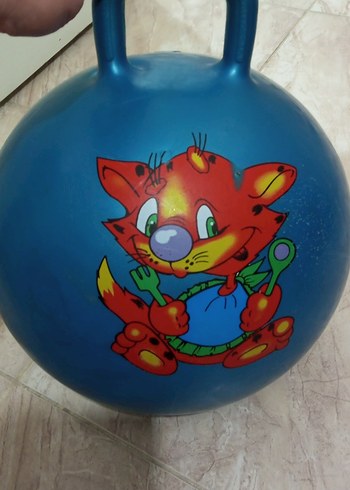 Renkli Mavi plates topu çocuklar için - Görsel 2