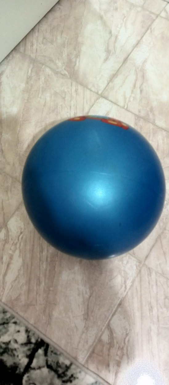 Renkli Mavi plates topu çocuklar için - Görsel 4
