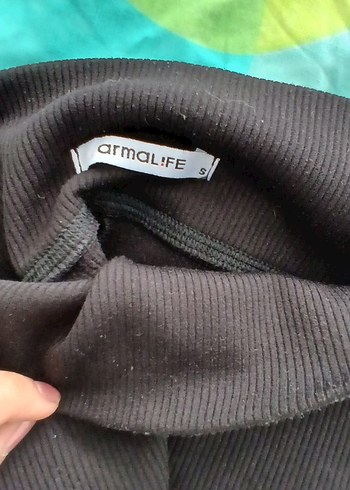 Siyah Kadın Spor Tayt - Görsel 2