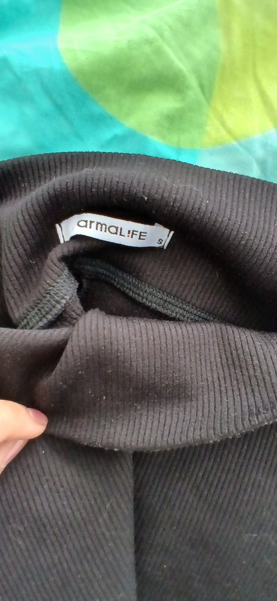 Siyah Kadın Spor Tayt - Görsel 2