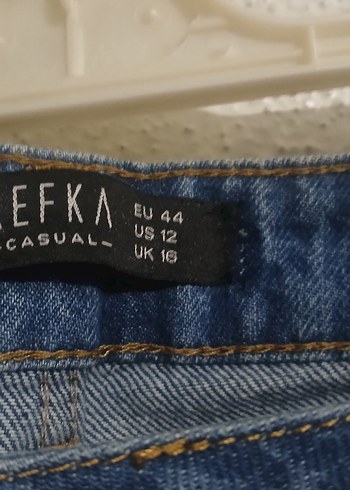 Mavi Normal Kesim Kadın Denim Pantolon - Görsel 3