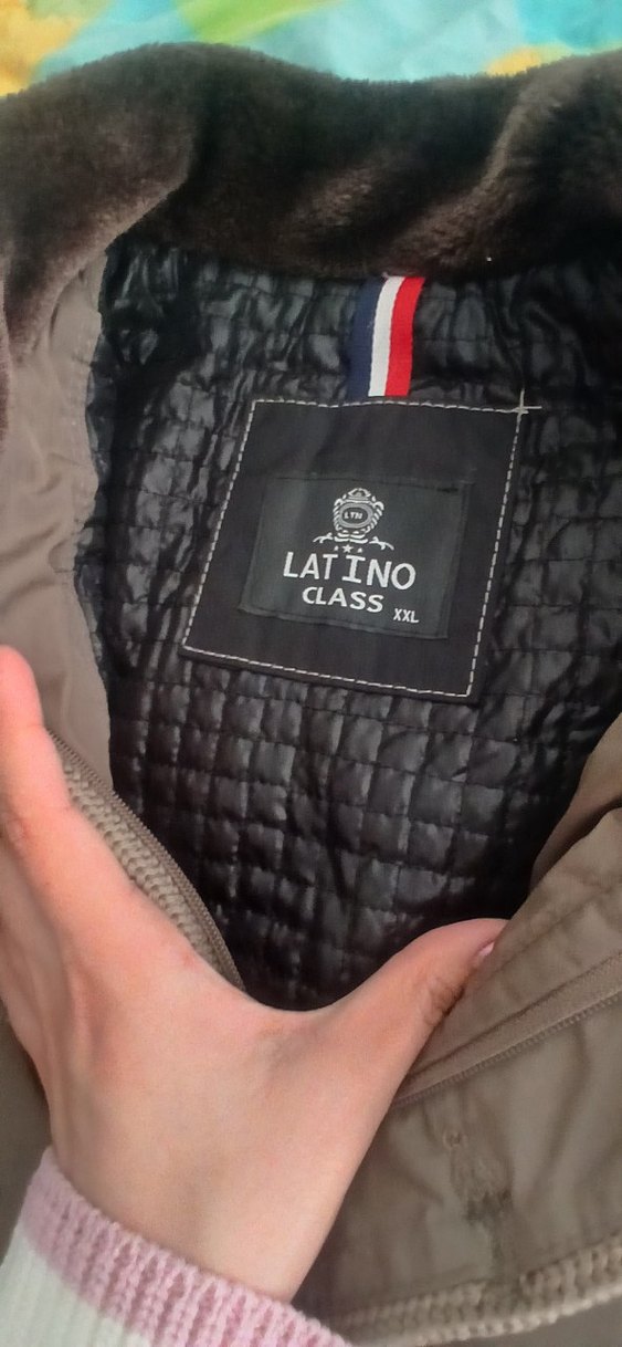 Düğmeli Kahverengi Erkek Mont - Görsel 4