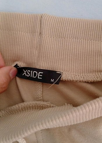 Bej Erkek Süet Salaş Sweatpant - Görsel 2