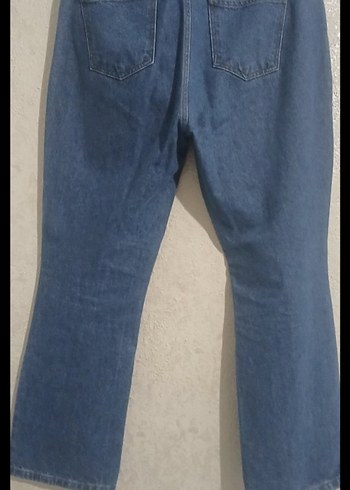 Mavi Midi Kadın Denim Pantolon - Görsel 2