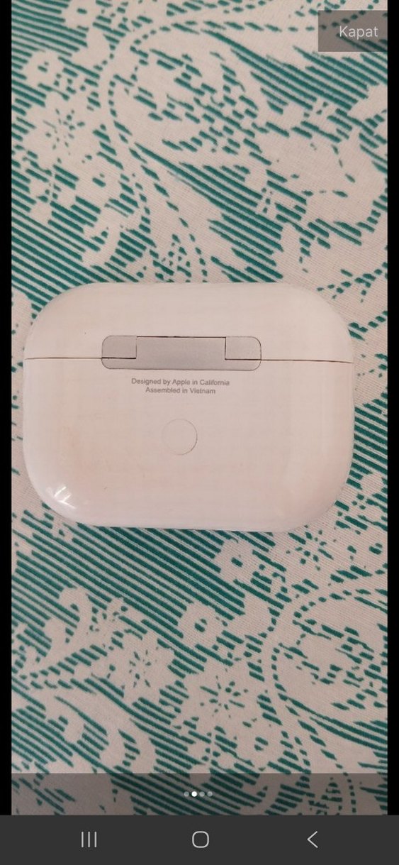 Apple a2190 Beyaz Kablosuz Kulaklık - Görsel 2