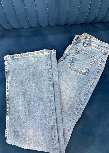 Mavi Regular Fit Günlük Kadın Kot Pantolon - Görsel 2