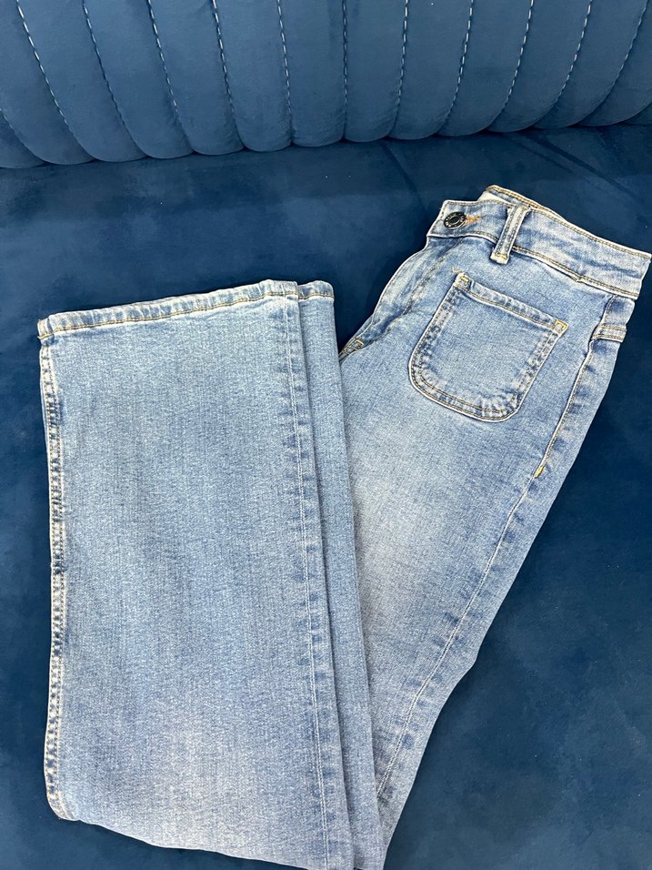 Mavi Regular Fit Günlük Kadın Kot Pantolon - Görsel 2