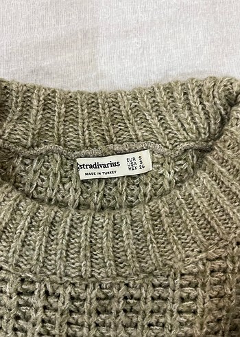 Gri Örgü Kadın Kazak - Görsel 4