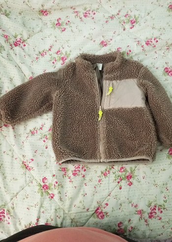 Kahverengi Erkek Çocuk Kürklü Ceket - Görsel 2