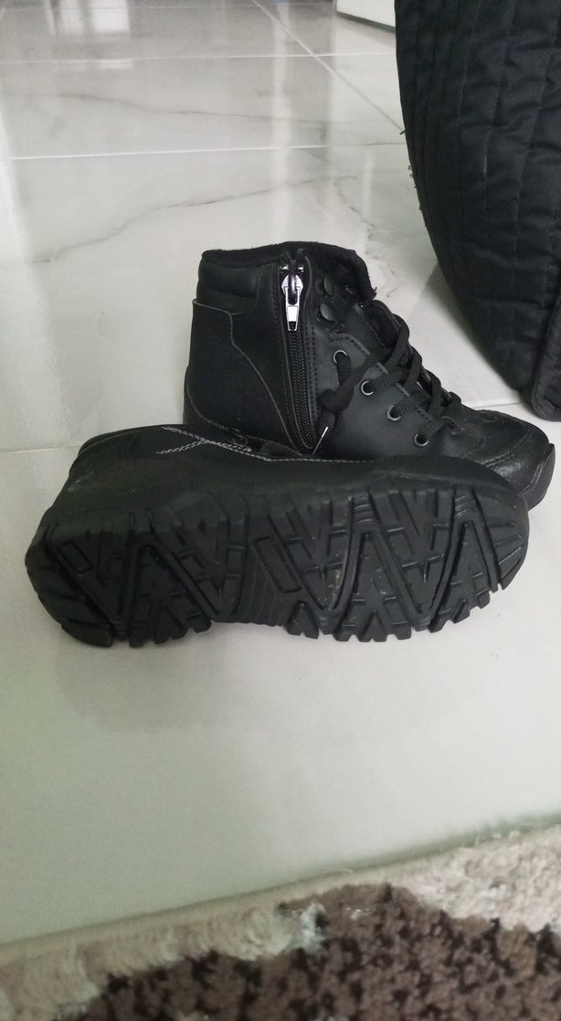 Siyah Erkek Çocuk Lastik Bot - Görsel 3