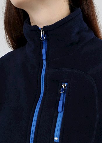 Lacivert Polar Sweatshirt  XL Beden - Görsel 2