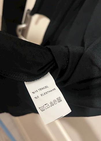 Siyah kadın çiçekli pantolon etek - Görsel 4