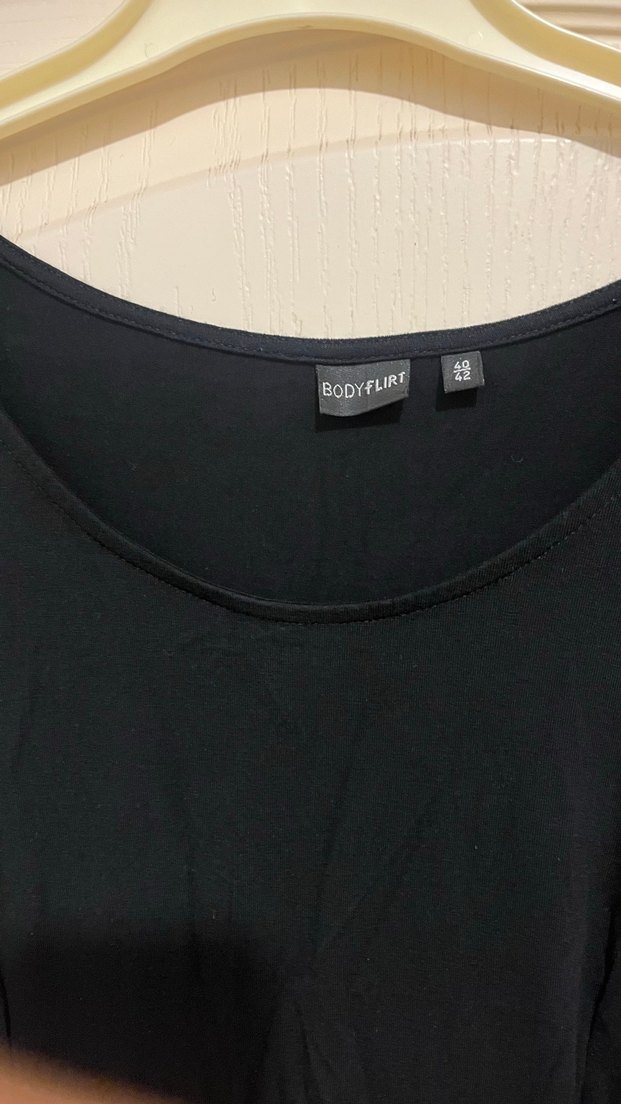 Gri Baskılı Drapeli Uzun Hamile elbisesi - Görsel 3