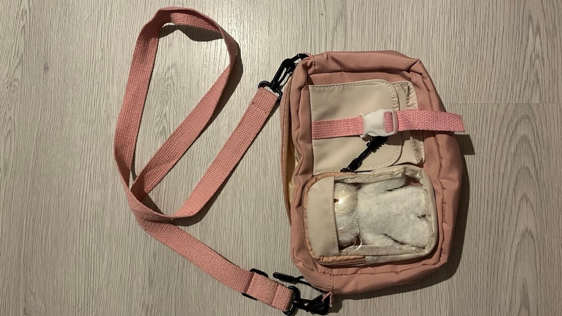 Kadın Pembe Minimalist Çapraz Çanta - Görsel 2