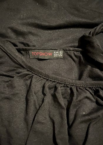 Siyah Uzun Drapeli Kolsuz Elbise - Görsel 4