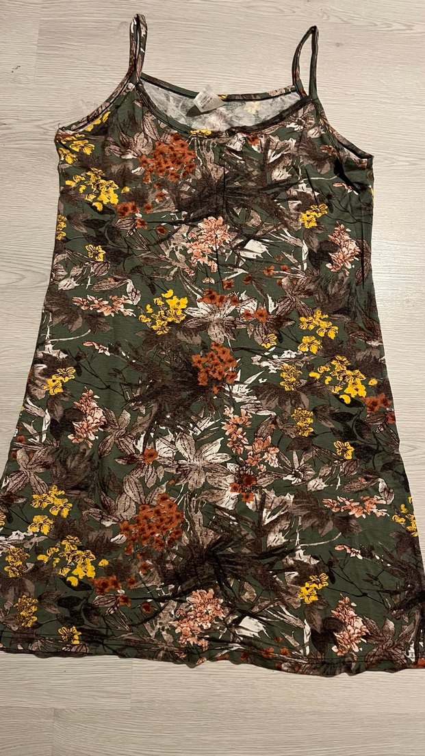 Bohem Midi Kadın elbise, Kısa Kollu, Fermuarlı - Görsel 4