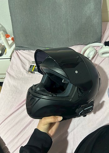 Siyah LS2 Biker Kask - Görsel 3