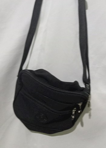 Siyah Kemerli Kadın Çapraz Çanta - Görsel 3