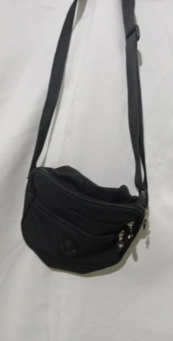 Siyah Kemerli Kadın Çapraz Çanta - Görsel 2