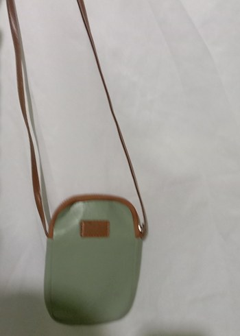 Bej Deri Minimalist Kadın Çantası - Görsel 4