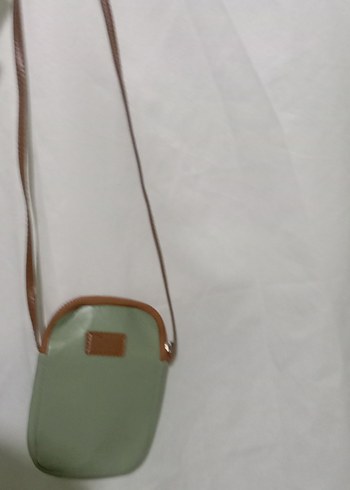 Bej Deri Minimalist Kadın Çantası - Görsel 7