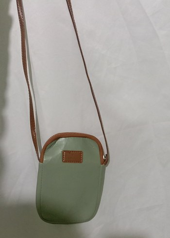 Bej Deri Minimalist Kadın Çantası - Görsel 6