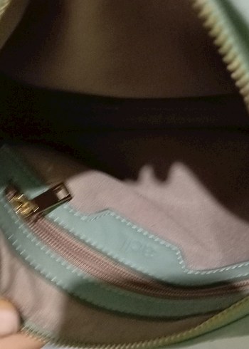 Adl(Adil ışık)Mint yeşili pilesi Detaylı Şık Omuz çantası- - Görsel 4