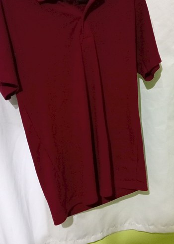 Bordo Erkek Polo Tişört Kısa Kollu - Görsel 2