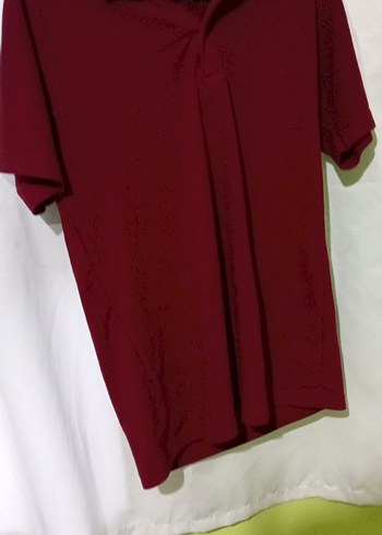 Bordo Erkek Polo Tişört Kısa Kollu - Görsel 6
