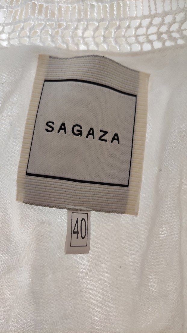 Sagaza Kadın Poppy Mini Elbise Beyaz - Görsel 4