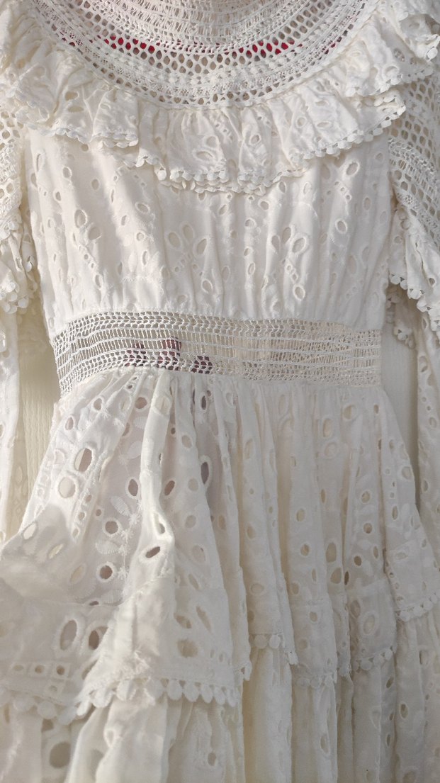 Sagaza Kadın Poppy Mini Elbise Beyaz - Görsel 5