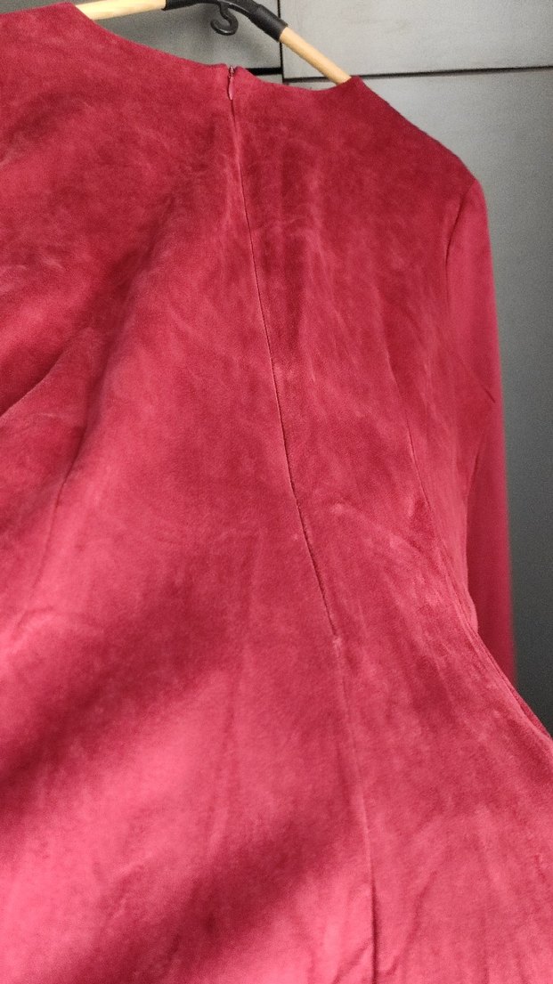 Süet Görünümlü Bağlamalı Şort Tulum M - Görsel 3