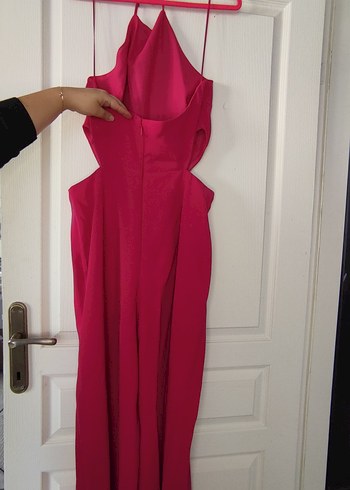 Mango Fuşya Rengi Kadın Tulum 40/L - Görsel 6