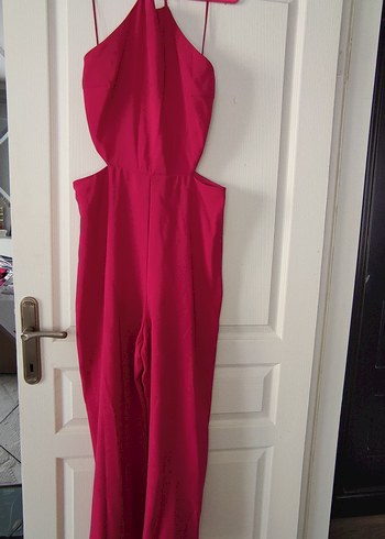 Mango Fuşya Rengi Kadın Tulum 40/L - Görsel 5