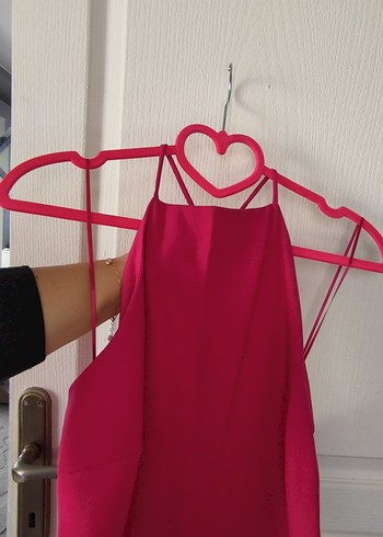 Mango Fuşya Rengi Kadın Tulum 40/L - Görsel 7